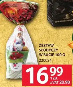 Selgros Zestaw słodyczy w bucie 100 g Selgros oferta
