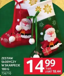 Selgros Zestaw słodyczy w skarpecie 180 g Selgros oferta