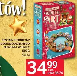 Selgros Zestaw pierników do samodzielnego złożenia wieniec 510 g Selgros oferta
