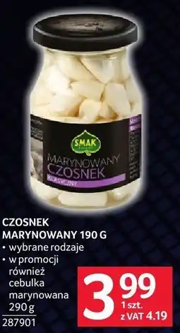 Selgros Czosnek marynowany 190 g Smak oferta