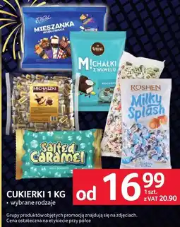 Selgros Cukierki 1 kg różne rodzaje Selgros oferta