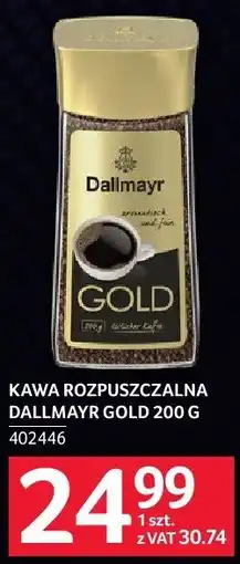 Selgros Kawa rozpuszczalna Dallmayr Gold 200 g oferta