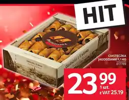 Selgros Ciasteczka Jagodzianka 1,1 kg Selgros oferta