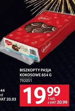 Selgros Biszkopt Pasja kokosowe 654 g oferta