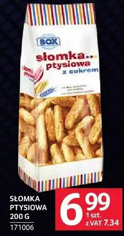 Selgros Słomka prysiowa z cukrem 200 g Selgros oferta
