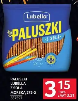 Selgros Paluszki Lubella z solą morską 275 g oferta