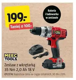 Jula Zestaw z wkrętarką 35 Nm 2,0 Ah 18 V oferta