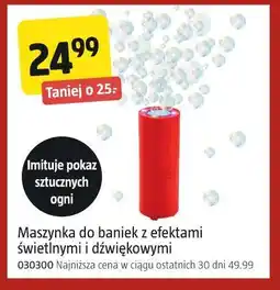 Jula Maszynka do baniek z efektami świetlnymi i dźwiękowymi oferta