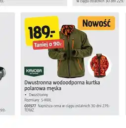 Jula Dwustronna wodoodporna kurtka polarowa męska oferta