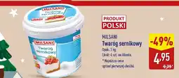 ALDI Twaróg sernikowy Milsani oferta