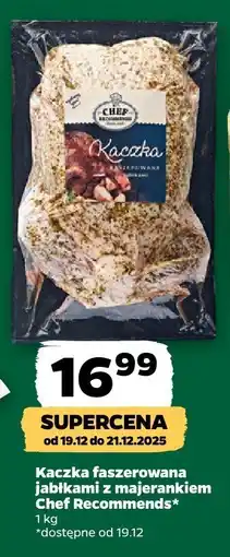 Netto Kaczka faszerowana jabłkami z majerankiem Chef Recommends oferta