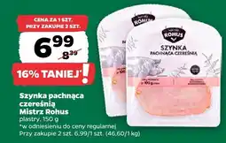 Netto Szynka Szynka pachnąca czereśnią Mistrz Rohus plastry oferta