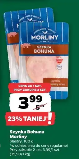 Netto Szynka Bohuna Morliny oferta