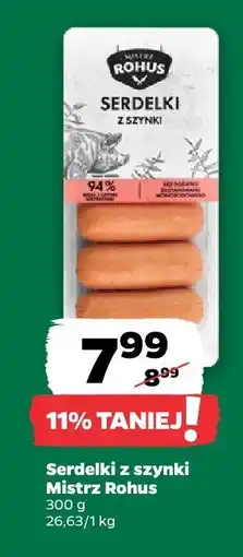 Netto Serdelki z szynki Mistrz Rohus oferta