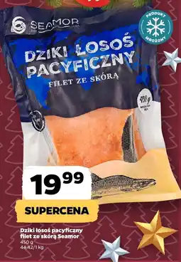 Netto Dziki łosoś pacyficzny filet ze skórą Seamor oferta