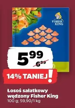 Netto Łosoś sałatkowy wędzony Fisher King oferta