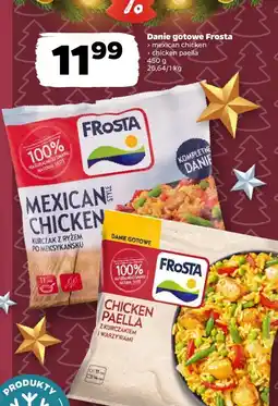 Netto Danie gotowe Frosta mexican chicken, chicken paella oferta