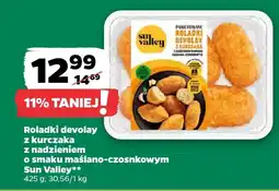 Netto Roladki devolay z kurczaka z nadzieniem o smaku maślano-czosnkowym Sun Valley oferta