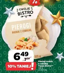 Netto Pierogi ruskie z cebulką Twoje Bistro oferta