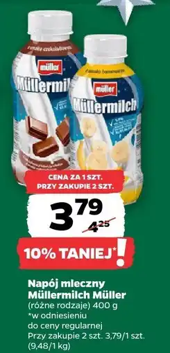 Netto Napój mleczny Müllermilch Müller oferta