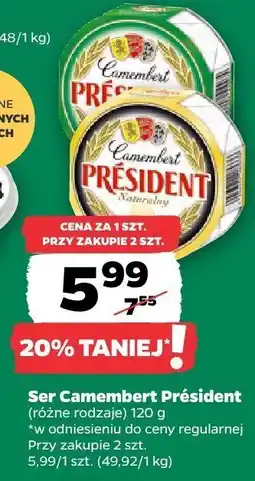 Netto Ser Camembert Président oferta