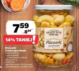 Netto Pieczarki marynowane Tradycyjny Smak z marchewką i cebulą oferta