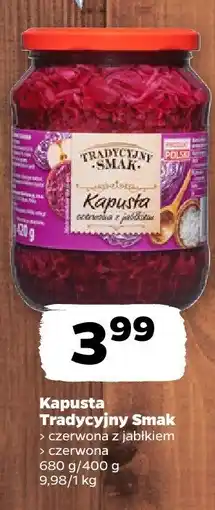 Netto Kapusta Tradycyjny Smak czerwona z jabłkiem czerwona oferta