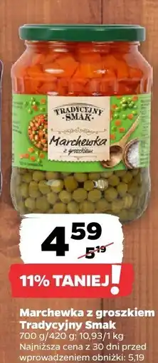 Netto Marchewka z groszkiem Tradycyjny Smak oferta