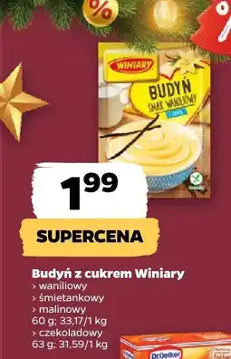 Netto Budyń z cukrem Winiary waniliowy śmietankowy malinowy oferta