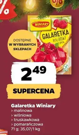 Netto Galaretka Winiary malinowa wiśniowa truskawkowa pomarańczowa oferta