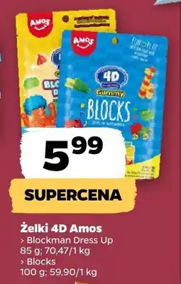Netto Żelki 4D Amos Blockman Dress Up Pokemon Blocks oferta