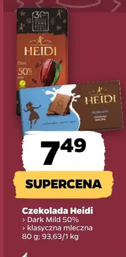 Netto Czekolada Heidi Dark Mild 50% oferta