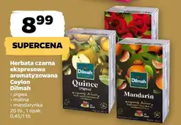 Netto Herbata czarna ekspresowa aromatyzowana Ceylon Dilmah pigwa, malina, mandarynka oferta