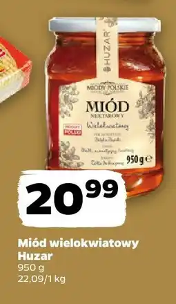 Netto Miód wielokwiatowy Huzar 950 g oferta