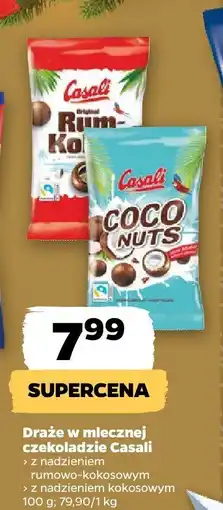 Netto Drażetki w mlecznej czekoladzie Casali Coco Nuts 100 g oferta