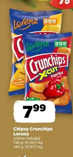 Netto Chipsy Crunchips Lorenz paprika 140 g oferta