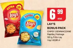 Chorten Chipsy Lay's Bonus Pack Papryka, Fromage oferta