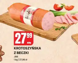 Chorten Krotoszyńska z beczki JBB oferta