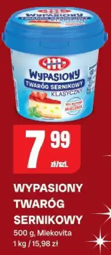 Chorten Wypasiony twaróg sernikowy klasyczny Mlekovita oferta