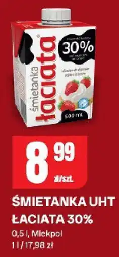 Chorten Śmietanka UHT łaciate 30% Mleকpol Łaciate oferta