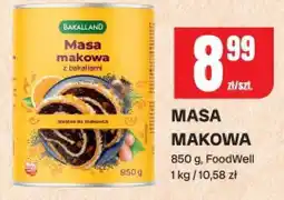 Chorten Masa makowa z bakaliami FoodWell Bakalland oferta