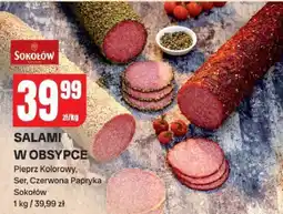 Chorten Salami w obsypce Pieprz Kolorowy, Ser, Czerwona Papryka Sokołów oferta