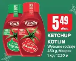 Chorten Ketchup Kotlin, wybrane rodzaje oferta