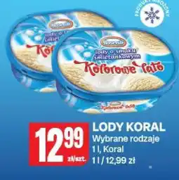 Chorten Lody Koral, wybrane rodzaje oferta