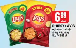 Chorten Chipsy Lay's, wybrane rodzaje oferta