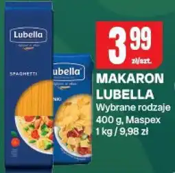 Chorten Makaron Lubella Wybrane rodzaje 400 g, Maspex oferta