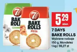 Chorten 7 Days Bake Rolls Wybrane rodzaje 150 g, Mondelez oferta