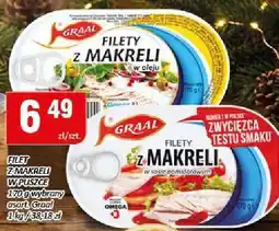 Chorten Filety z makreli w oleju Graal oferta