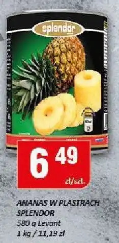 Chorten Ananas w plastrach XO 580 g oferta