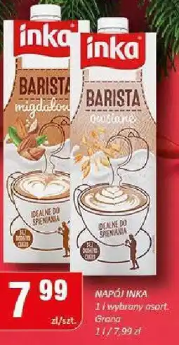 Chorten Napój INKA BARISTA wegańska Orzech laskowy, Śmietankowa oferta